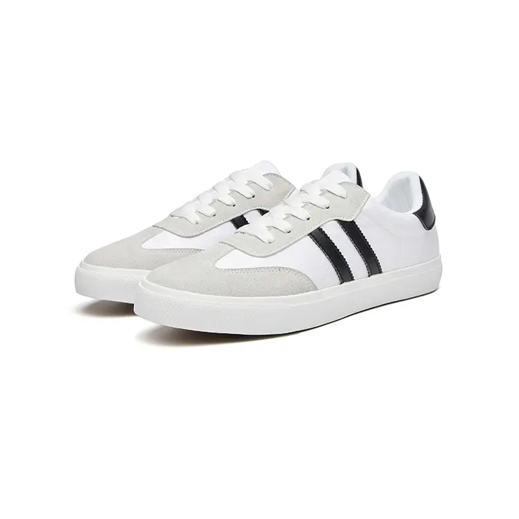 OEM ODM Walking Low Price Unisex Zapatos Hombre Flat Customized BSCI MD Rubber Mesh Jian Er Sneaker Men's Casual Shoes White Featured Image