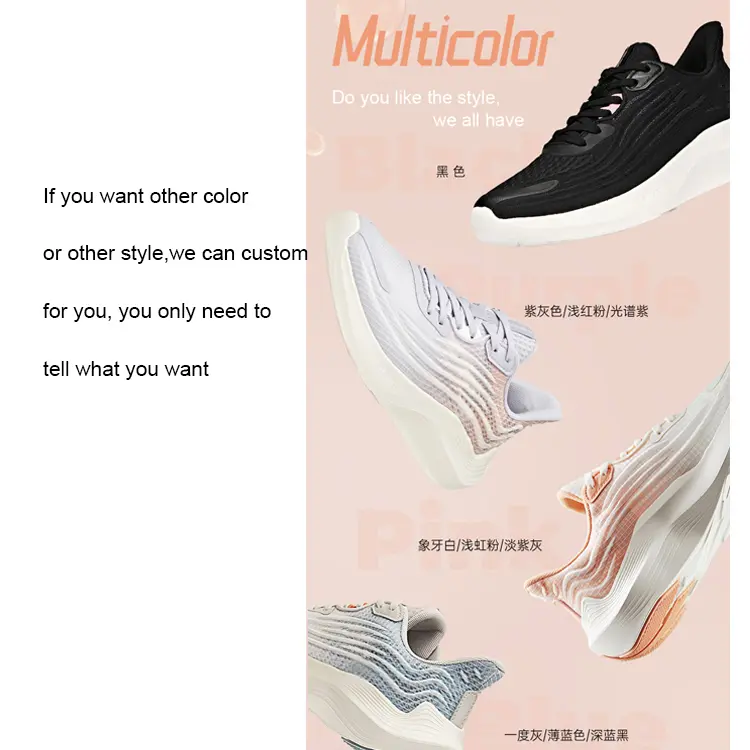 Footwear Sports Ladies High-Quality Comfortable New Arrival OEM Women Running Shoes